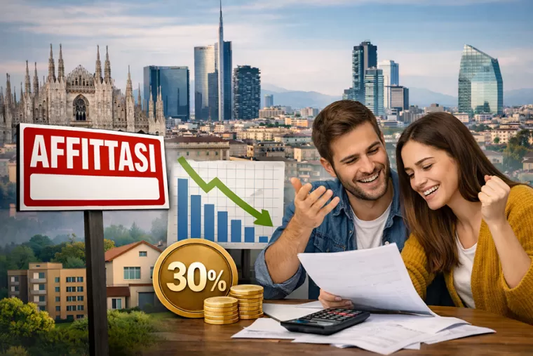 Immobiliare: a Milano una lieve tregua sugli affitti, ma resta la pi&ugrave; cara d&rsquo;Italia